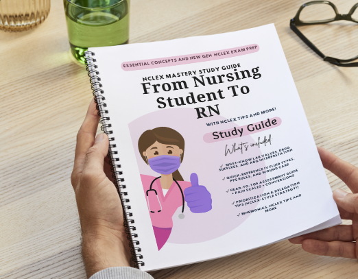(Spiral Bound Book) FROM NURSING STUDENT to RN: NURSING EXAM STUDY GUIDE